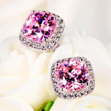Crystal Zircon Stone Earrings Vintage Stud Earrings For Women