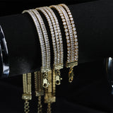 Female Shining Crystal Bangles Bracelet LX-10732B