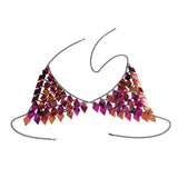 Fish Scales Sequins Body Chain Harness For Women