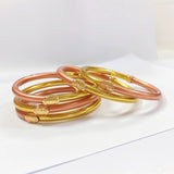 Rhinestone Silicone Bangles for Women
