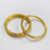 Rhinestone Silicone Bangles for Women