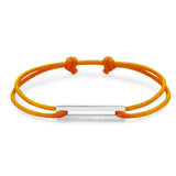 Le Gramme Square Rope Bracelet 925 Sterling Silver Multicolor Accessories