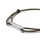 Le Gramme Square Rope Bracelet 925 Sterling Silver Multicolor Accessories