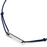 Le Gramme Square Rope Bracelet 925 Sterling Silver Multicolor Accessories