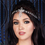 Crystal Rhinestone Head Chain Jewelry