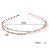 Crystal Rhinestone Headband for Bridesmaids