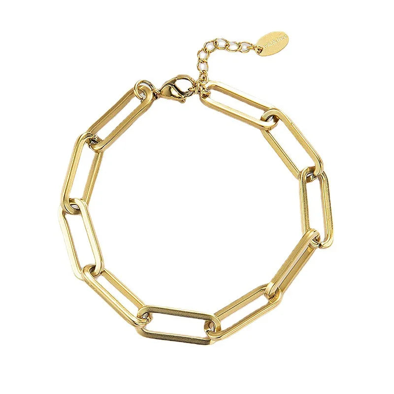 Crystal Snake Chain Bracelet Punk Bangle Hand Accessories