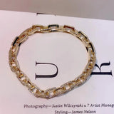 Vintage Link Chain Bracelet with Bohemian Cuff Bracelets