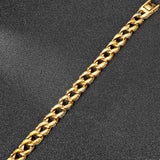 Stainless Steel Bracelet for Men 12MM Wide Hand Chain