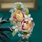 Flower Hairpin Hanfu Cosplay Head Jewelry
