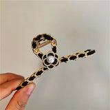 Camellia Crab Hair Pins for Women Party Hair Clips Girls Hair Accessories