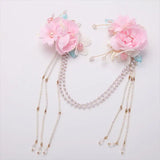 Flower Hairpin Hanfu Hair Clips for Women