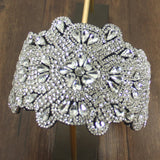 Clear Crystal Rhinestone Headpiece Women Tiaras Gorgeous Baroque Hairband