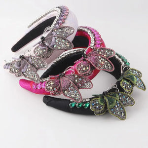 Crystal Rhinestone Bridal Hair Crown Headpiece