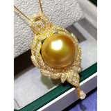 Nanyang Pearl Silver Pendant Necklace