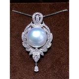 Nanyang Pearl Silver Pendant Necklace