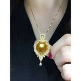Nanyang Pearl Silver Pendant Necklace