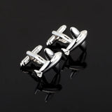 Plane Styling Cufflinks Tie Clip Set