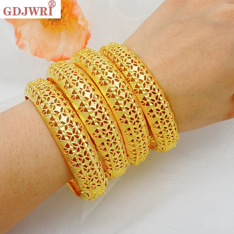 Indian Dubai Bangle For Women Ethiopian African Wedding Bridal Bangles