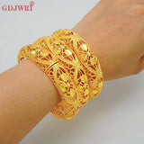Indian Dubai Bangles For Women Girls Ethiopian Arabic Wedding Bracelet