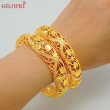 Indian Dubai Bangles For Women Girls Ethiopian Arabic Wedding Bracelet