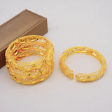Indian Dubai Bangles For Women Girls Ethiopian Arabic Wedding Bracelet