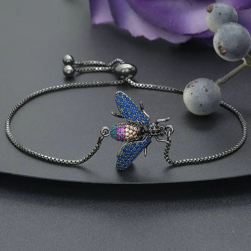 Multicolor CZ Pave Bracelet for Women