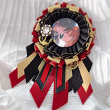 Anime Badge Holder Retro Decoration Lolita Anime Badges Pins Bag Accessories