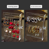 Acrylic Jewelry Organizer Box Necklace Earring Storage Display