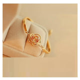 Crystal Flower Women Bracelet Camellia Bracelet