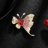 Butterfly Brooch Pin for Women, Enamel Scarf Buckle