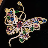 Butterfly Brooch Pin for Women, Enamel Scarf Buckle