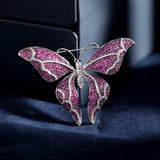 Butterfly Brooch Pin for Women, Enamel Scarf Buckle