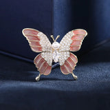 Butterfly Brooch Pin for Women, Enamel Scarf Buckle