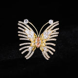 Butterfly Brooch Pin for Women, Enamel Scarf Buckle