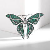 Butterfly Brooch Pin for Women, Enamel Scarf Buckle