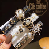 Camellia Pearl Women Hair Clips
