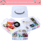 Acrylic Letter Beads Volcanic Stone Crystal Set for DIY Jewelry Making