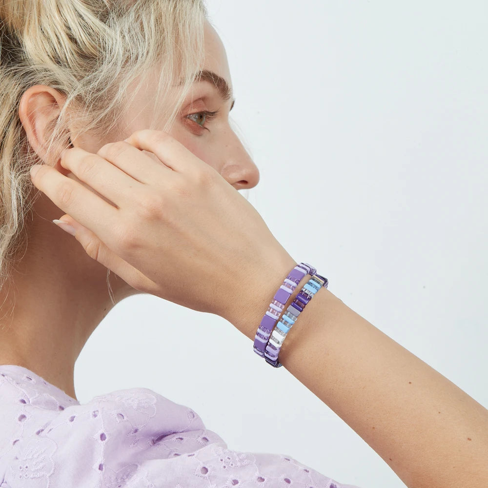 Colorful Bead Bracelets for Women Lovely Gift