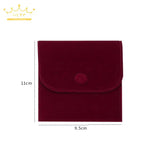 Portable Velvet Jewelry Packaging Bag Necklace Bracelet Gift Storage Pouch