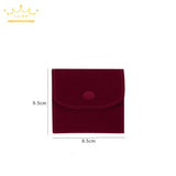 Portable Velvet Jewelry Packaging Bag Necklace Bracelet Gift Storage Pouch