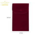Portable Velvet Jewelry Packaging Bag Necklace Bracelet Gift Storage Pouch
