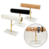 Adjustable Jewelry Stand with Marble Base