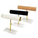 Adjustable Jewelry Stand with Marble Base