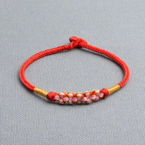 Red Charm Bracelet DIY Accessories for Women
