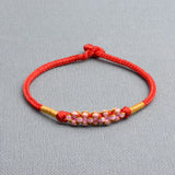 Red Charm Bracelet DIY Accessories for Women