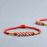 Red Charm Bracelet DIY Accessories for Women