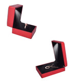 LED Jewelry Box For Lover Gift Wedding Ring Pendant Earring Display
