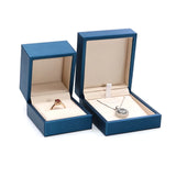 Leather Jewelry Packaging Box Rings Pendants Gift Boxes Necklace