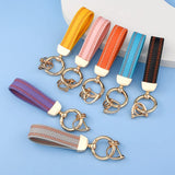 Leather Keychain Accessories Personality Waist Hanging Woven Car Key Chains